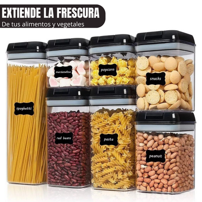 Recipientes herméticos de gran capacidad  x7