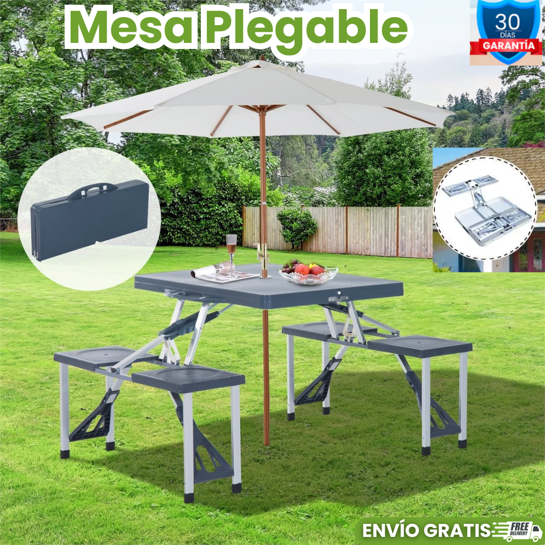 MESA PLEGABLE PARA PICNIC