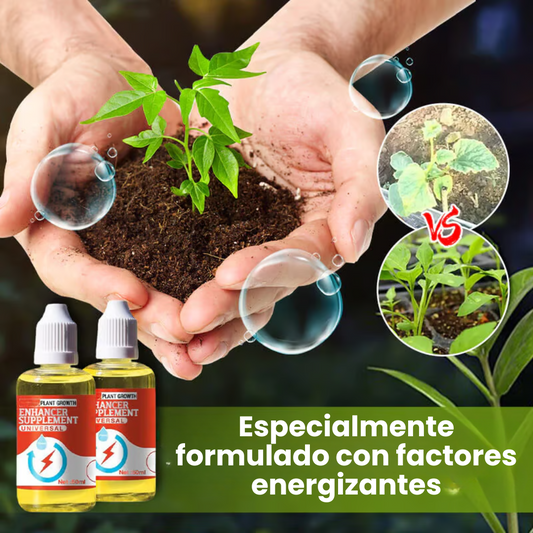Suplemento potenciador del crecimiento vegetal