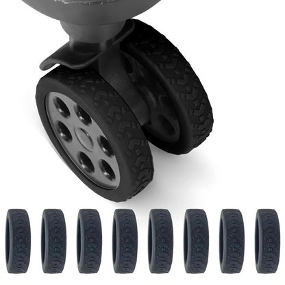 Fundas protectoras para ruedas de maletas de equipaje