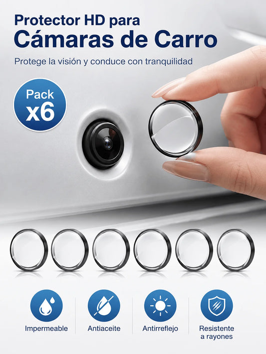 6 protectores para cámara panorámica de carro de 360°