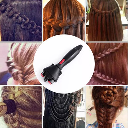 Maquina trenzadora, trenzas