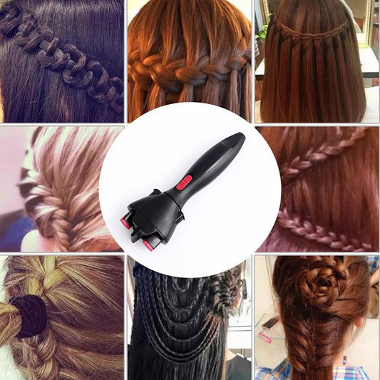 Maquina trenzadora, trenzas