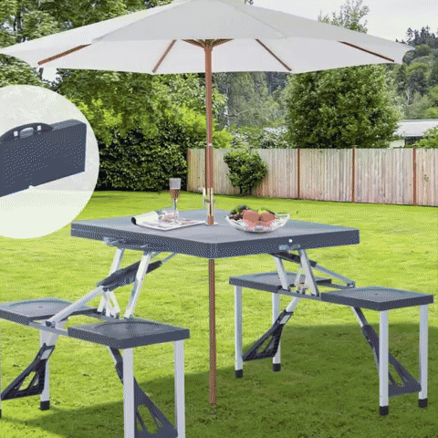 MESA PLEGABLE PARA PICNIC