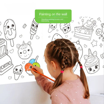 Papel de Dibujo para Niños Rollo Didactico