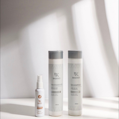 Kit Bashko (Shampoo + Tratamiento + Tónico con minoxidil)