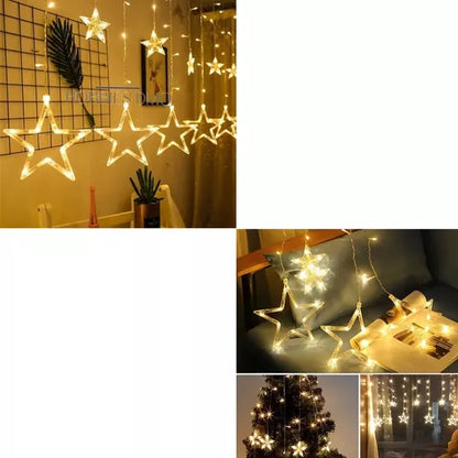 Cortina de luces Punta Estrella 3 Metros