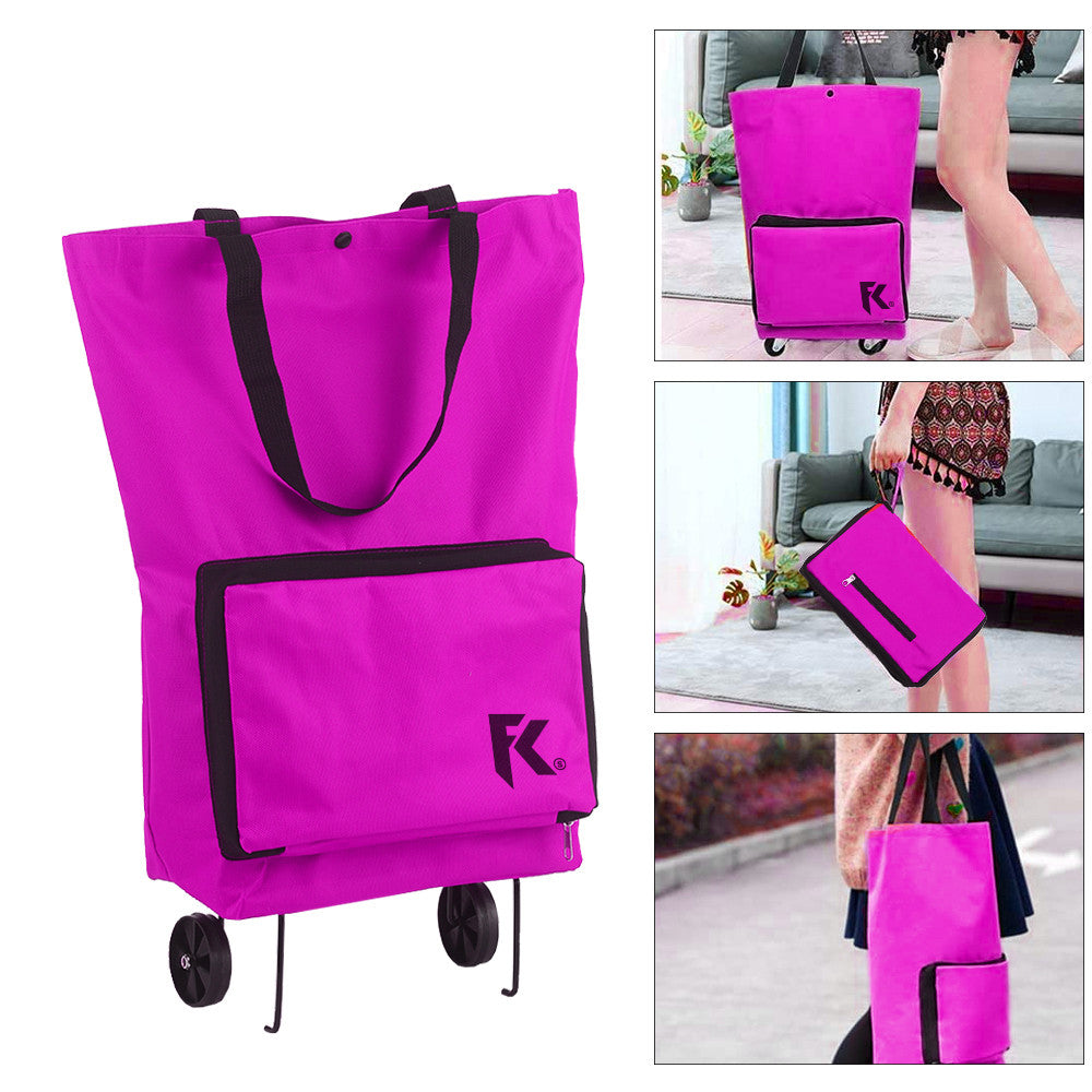 Carrito plegable con ruedas - capacidad 32 Lt.