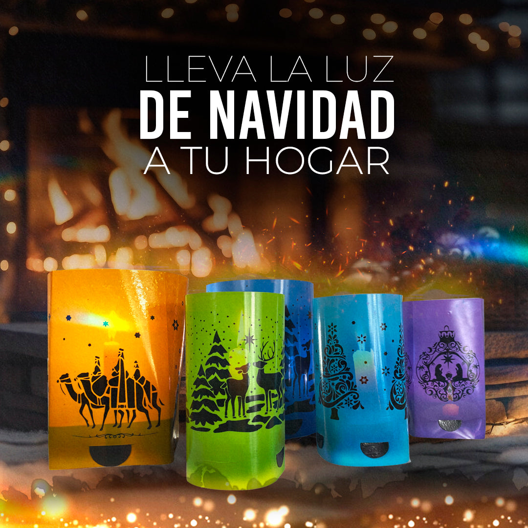 PACK X 12 FAROLES + GRATIS  VELAS