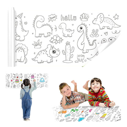 Papel de Dibujo para Niños Rollo Didactico